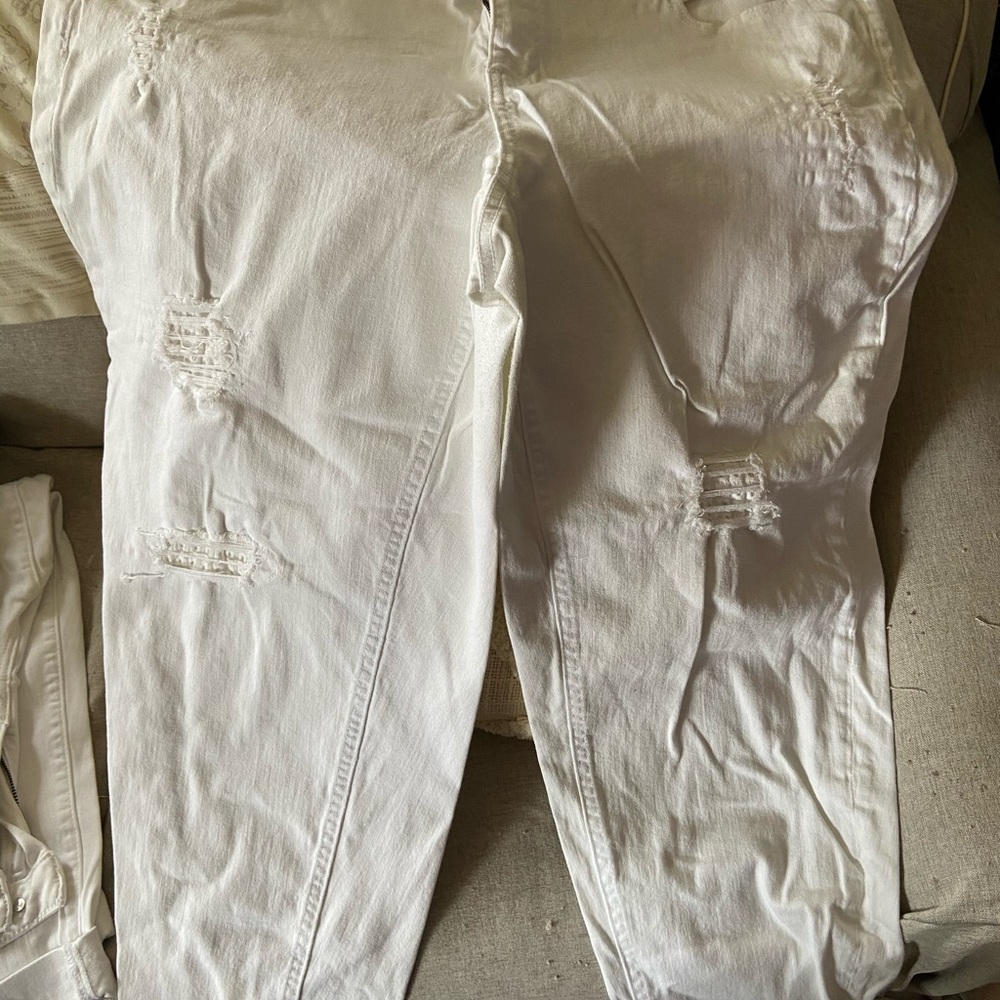 Lane Bryant cropped jeans
